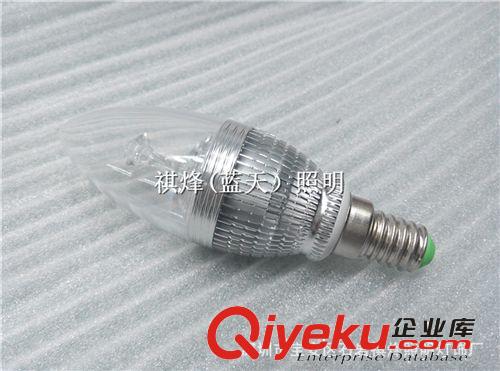 LED配件區 供應LED蠟燭燈外殼套件e14e12菠蘿紋蠟燭燈1w3w尖尾拉尾廠家直銷原始圖片2