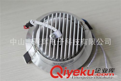 LED天花燈 聚欣3w5w6w7w9w12w15w18LED天花燈筒燈高光沙銀220v12v24v48v射燈原始圖片2