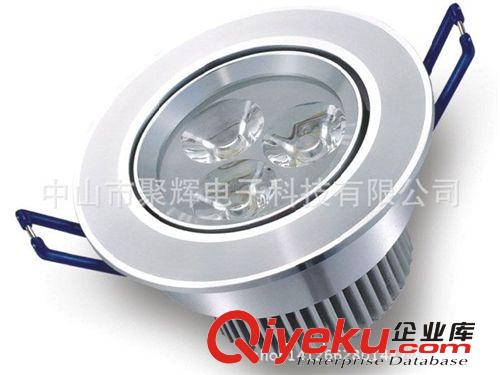 LED天花燈 聚欣3w5w6w7w9w12w15w18LED天花燈筒燈高光沙銀220v12v24v48v射燈原始圖片3