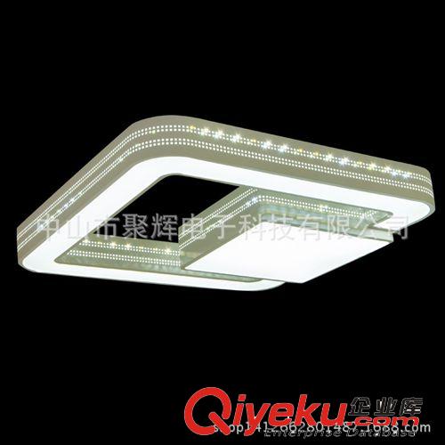 LED圓形吸頂燈 聚欣LED現(xiàn)代新穎簡約低耗{gx}吸頂燈