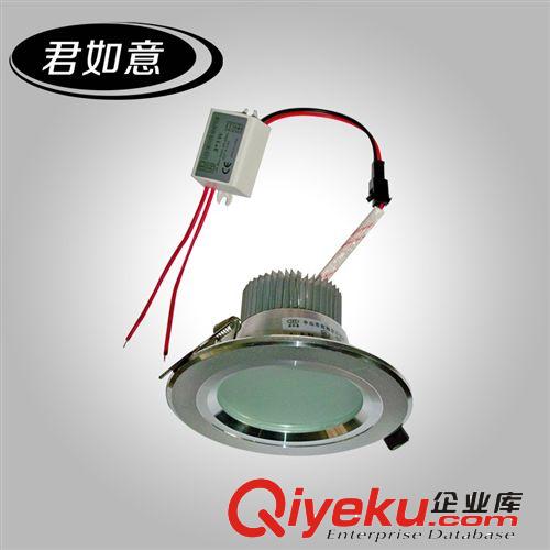 LED筒燈 供應(yīng)天花筒燈4寸7W 嵌入式筒燈9W 大功率筒燈12W