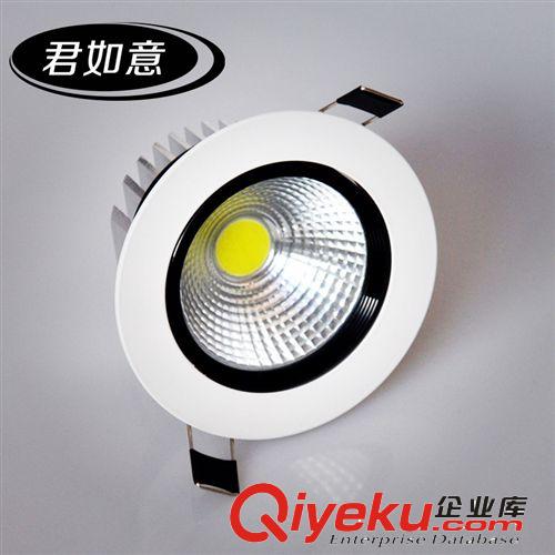 LED天花燈 廠家直銷新款大功率高亮COB天花燈5W COB天花燈3W 家裝工程燈