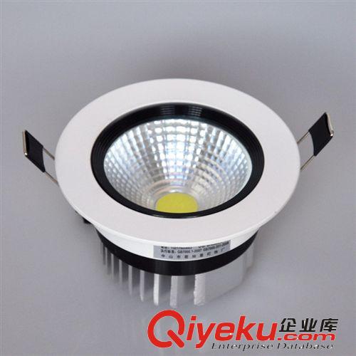 LED天花燈 廠家直銷新款大功率高亮COB天花燈5W COB天花燈3W 家裝工程燈原始圖片2