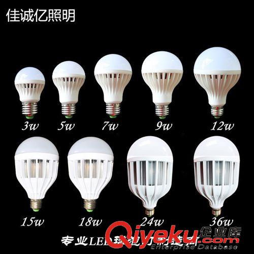 LED球泡燈 工廠直銷tjled燈泡  節能球泡 3W5W7W9W12WLED球泡燈  節能燈原始圖片2