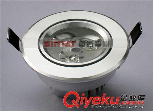 LED天花燈成品系列 【企業(yè)集采】工廠熱銷gd3W平斜片狀散熱器LED天花燈原始圖片2