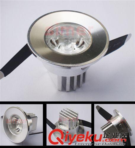 LED天花燈成品系列 工廠直銷gd精品展示柜用晶元芯片3WLED天花燈原始圖片2
