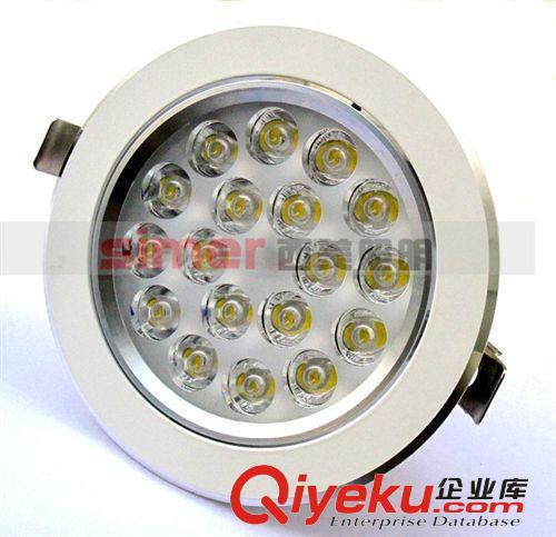 LED天花燈成品系列 工廠熱銷gd18W平斜梳子型散熱器LED天花燈原始圖片2