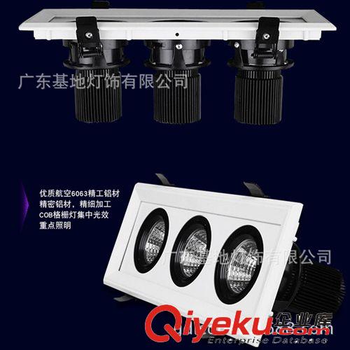 GDLED LED天花燈射燈 三頭豆膽燈COB天花燈 30W60WLED射燈