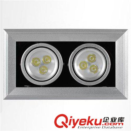 豆膽燈/格柵燈 LED大功率3頭3*3W斗膽燈本公司以信譽(yù)求發(fā)展以質(zhì)量求生存質(zhì)保2年