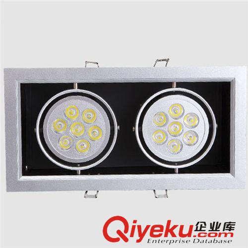 豆膽燈/格柵燈 led射燈過道燈2*3Wled雙頭射燈客廳背景斗膽燈節(jié)能格柵燈