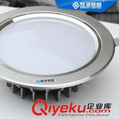 LED天花筒燈 炫派 18W超亮！LED天花燈 射燈6寸led筒燈 客廳臥室背景墻射燈原始圖片2
