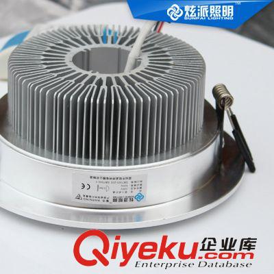 LED天花筒燈 炫派 防眩光12W！LED天花燈 射燈4寸led筒燈 客廳臥室背景墻射燈原始圖片3
