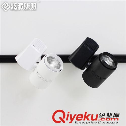LED軌道射燈 cool7塑料前段 20w30w led軌道燈cob導(dǎo)軌滑道射燈服裝店鋪燈具原始圖片3