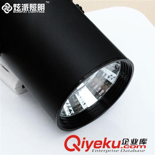 LED軌道射燈 炫派 超亮晶元 12W led軌道燈COB導軌滑道射燈 服裝店鋪燈具原始圖片2