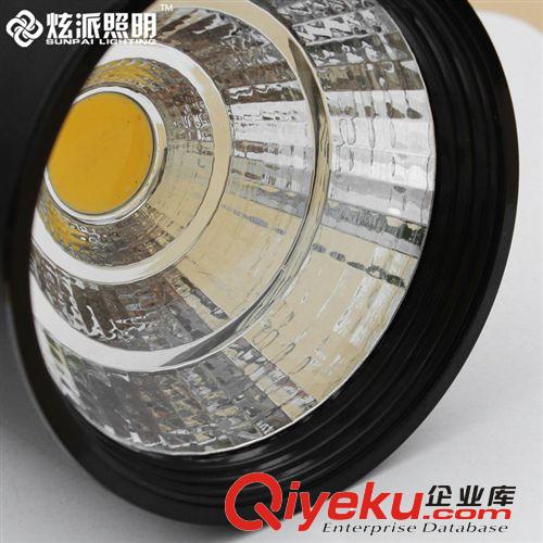 LED軌道射燈 炫派 超亮晶元 12W led軌道燈COB導軌滑道射燈 服裝店鋪燈具原始圖片3