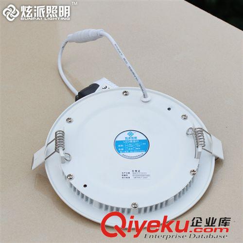 LED 面板燈 炫派 晶元 3/6/9/12/18W 超薄led筒燈 防霧面板燈 圓形led平板燈