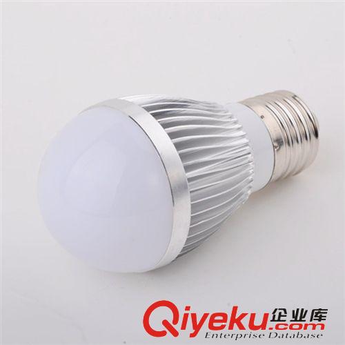 LED球泡燈 LED燈泡廠家直銷 室內(nèi)裝飾球泡燈節(jié)能省電車鋁3W 5W LED球泡原始圖片3