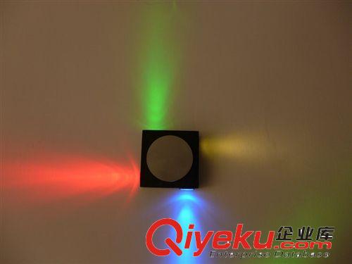 LED壁燈 廠家直銷 新源旺達多功能多色溫玄關燈 LED圓月四射壁燈.