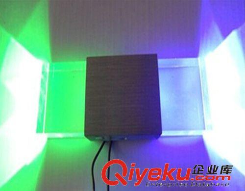 LED壁燈 廠家直銷 gdLED燈 多功能多色溫舞廳燈 LED四方亞克力雙頭燈.