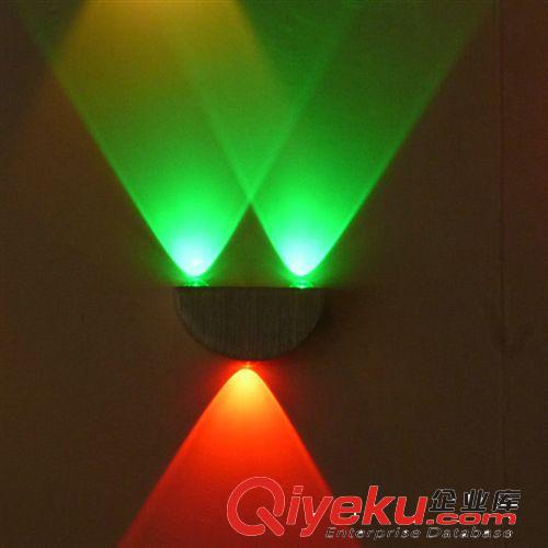 LED壁燈 廠家直銷 新源旺達多功能多色溫玄關燈 LED半月圓壁燈B款.原始圖片3