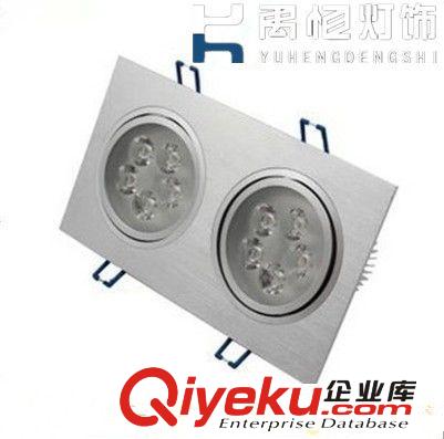 LED天花燈 (禹恒燈飾)廠家直銷LED豆膽燈 豆膽led雙頭射燈 斗膽燈 3W斗膽燈