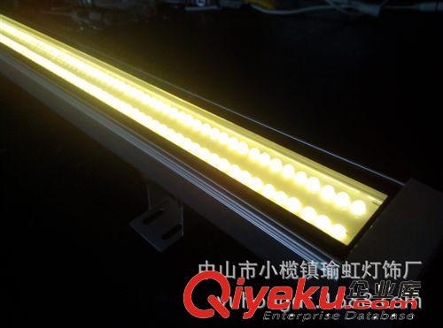 商家推薦 加工定制 YH-X037工程燈具雙排超亮288燈24W小功率線型洗墻燈原始圖片2