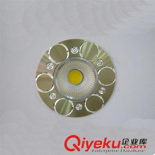 LED天花燈 LED射燈 背景墻燈 吊頂5W天花燈 3W浴室書房燈 超亮LED筒燈