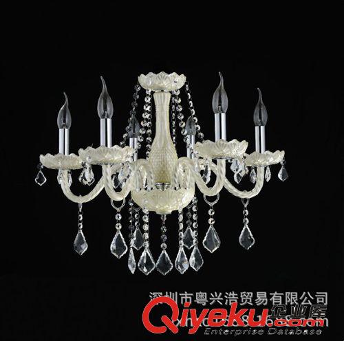 LED吊燈 led水晶餐吊燈簡約創(chuàng)意客廳臥室歐式水晶吊燈蠟燭吊燈具古鎮(zhèn)燈飾