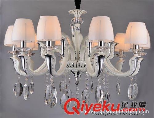 蠟燭燈 新款歐式現代簡約LED水晶燈蠟燭燈客廳水晶吊燈燈具批發餐吊燈原始圖片3