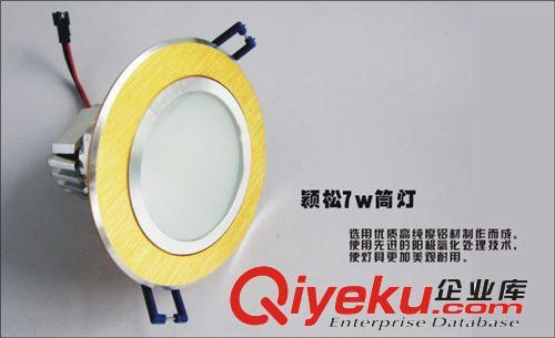 筒燈 工廠批發(fā) xjb LED筒燈7W天花燈2.5寸防霧筒燈