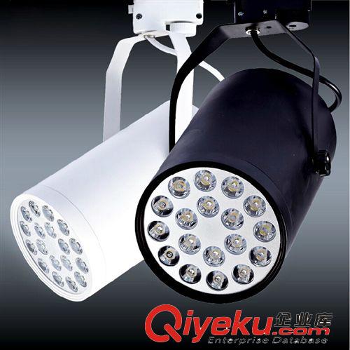 LED軌道燈 廠家LED軌道燈3w5w7w12w18w全套服裝店背景墻展廳大功率導(dǎo)軌射燈原始圖片2