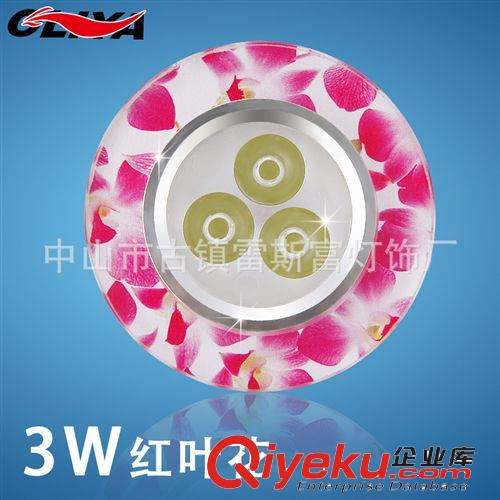 LED水晶射燈 廠家直銷水晶貼片射燈 LED水晶射燈 水晶過道燈 工程款天花燈原始圖片3
