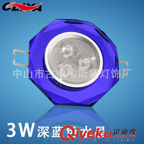 LED水晶射燈 廠家直銷水晶射燈 帶貼片LED天花燈 COB水晶射燈 背景墻射燈原始圖片3