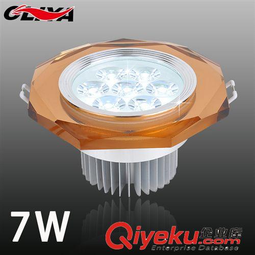 LED水晶射燈 超值促銷新款水晶射燈3W5W7W12W射燈LED服裝珠寶店筒燈 LED工程燈原始圖片3