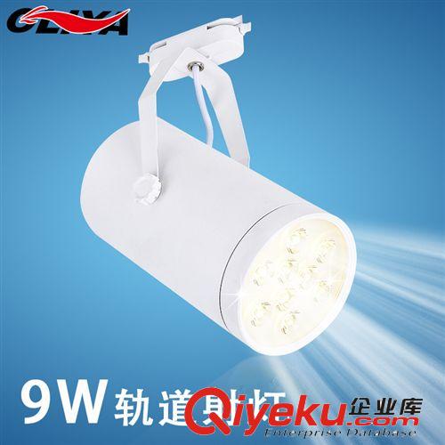 LED軌道燈  爆款鋁led軌道燈 直筒軌道燈服裝店鋪專用LED燈 展廳展柜射燈8076原始圖片2