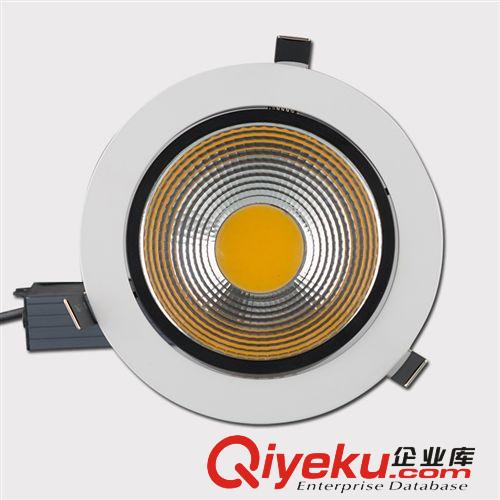 LED軌道燈 COB筒燈LED射燈燈具服裝店筒燈LED全套背景墻天花燈10W15W20W30W原始圖片2