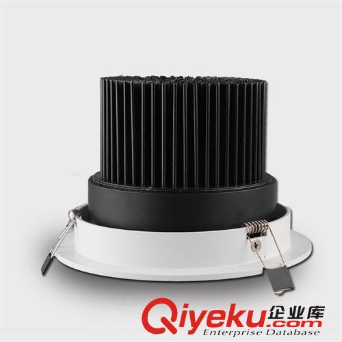 LED軌道燈 COB筒燈LED射燈燈具服裝店筒燈LED全套背景墻天花燈10W15W20W30W原始圖片3