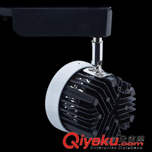 LED軌道燈 COB軌道燈 LED射燈15W20W30W服裝店代替金鹵燈導軌射燈店鋪明裝燈原始圖片3