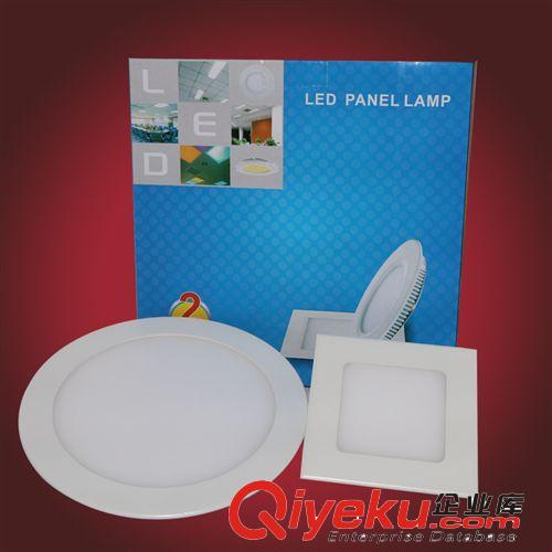 LED平板燈 工廠直銷 嵌入式led平板燈 led圓形面板燈超薄3w4w6w9w12w15w18w原始圖片3
