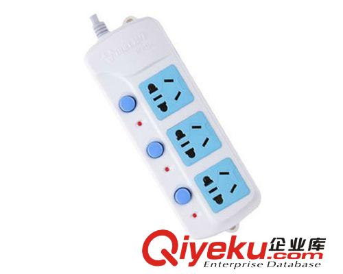 公牛電器 公牛插座獨(dú)立開關(guān)排插板 1.8/3米電源接線板插排拖線板GN314