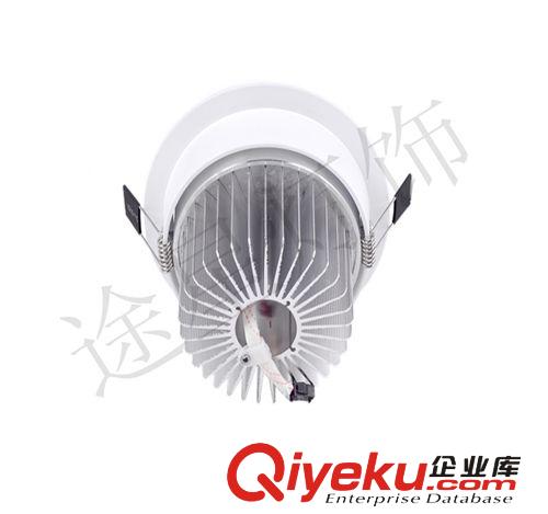 LED烤白漆天花燈 室內照明 LED9W大功率烤白漆天花燈 廠家直銷 質保2年