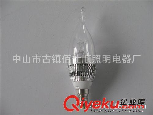 LED蠟燭燈 佰仕順3WLED蠟燭燈  球泡燈  廠家直銷蠟燭燈