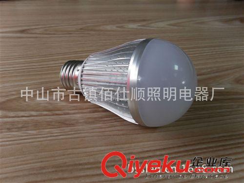 LED球泡 佰仕順5WLED球泡 球泡燈 塑料球泡 節能走道燈 廠家直銷LED節能燈原始圖片2