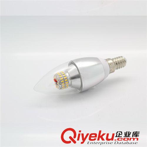 灯泡 LED3W/5W /6W蜡烛灯泡360度无缝发光3014贴片50珠玉米蜡烛灯