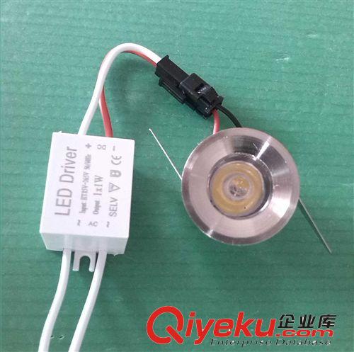 燈杯 廠家直銷1W晶元led迷你天花燈 拇指燈 櫥柜燈 珠寶柜射燈 電泳花原始圖片3
