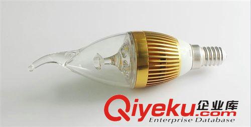 LED照明燈泡 水晶燈專用燈泡 LED蠟燭燈 LED E14拉尾燈泡 LED燈泡原始圖片2