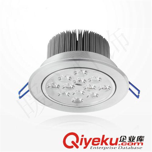 暖心燈飾-火力全開 12W LED天花燈 大功率高光連體 廠家直銷  大量供應原始圖片3