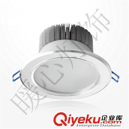 暖心燈飾-大眾型/常規產品 9W LED筒燈  照明 大功率筒燈5寸9W沙銀  廠家直銷 價格實惠