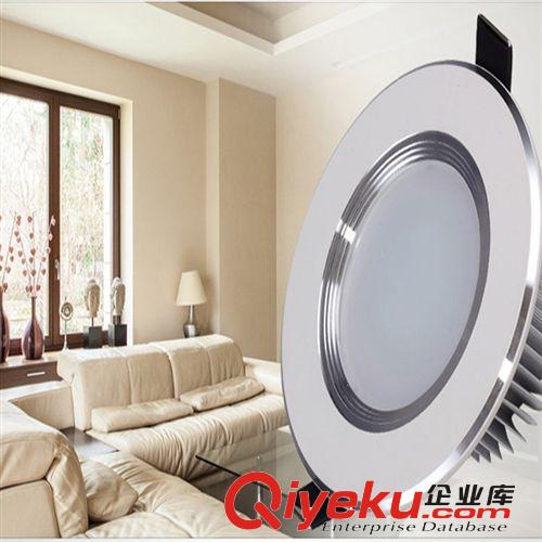LED筒燈 廠家直銷 LED筒燈3w 2.5寸3寸4寸 led天花燈具 貼片白色筒燈原始圖片3