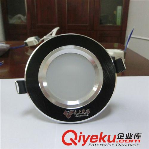 LED筒燈 廠家直銷 LED筒燈2.5寸 3寸 4寸  3W 天花燈黑色筒燈 LED照明原始圖片2